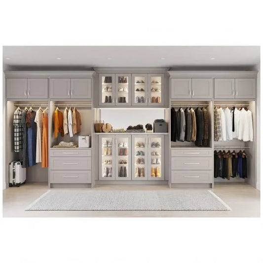 Base Double Door Double Drawer W/ Center Stile Cabinets- Catalina Collection