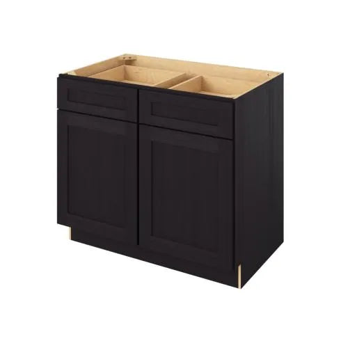 Base Double Door Double Drawer W/ Center Stile Cabinets- Catalina Collection